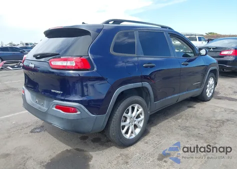 2016 Jeep Cherokee Sport из США, поврежденный, VIN 1C4PJLABXGW177286